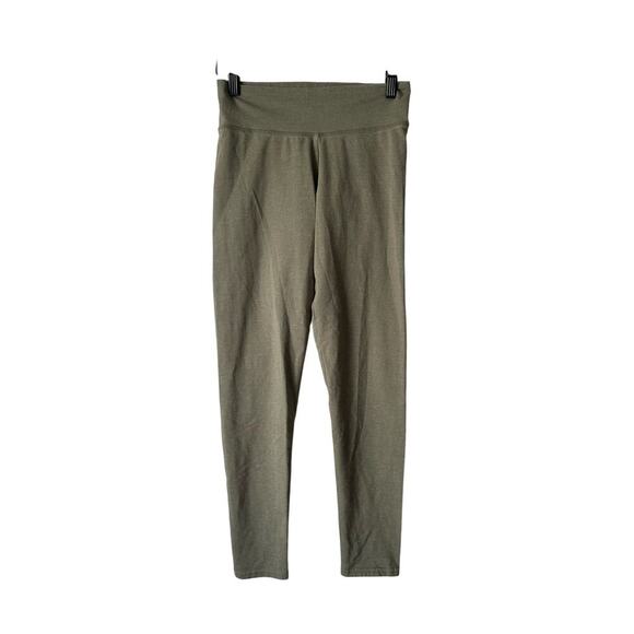 Aerie Army Green Leggings, Small Short - Picture 1 of 3